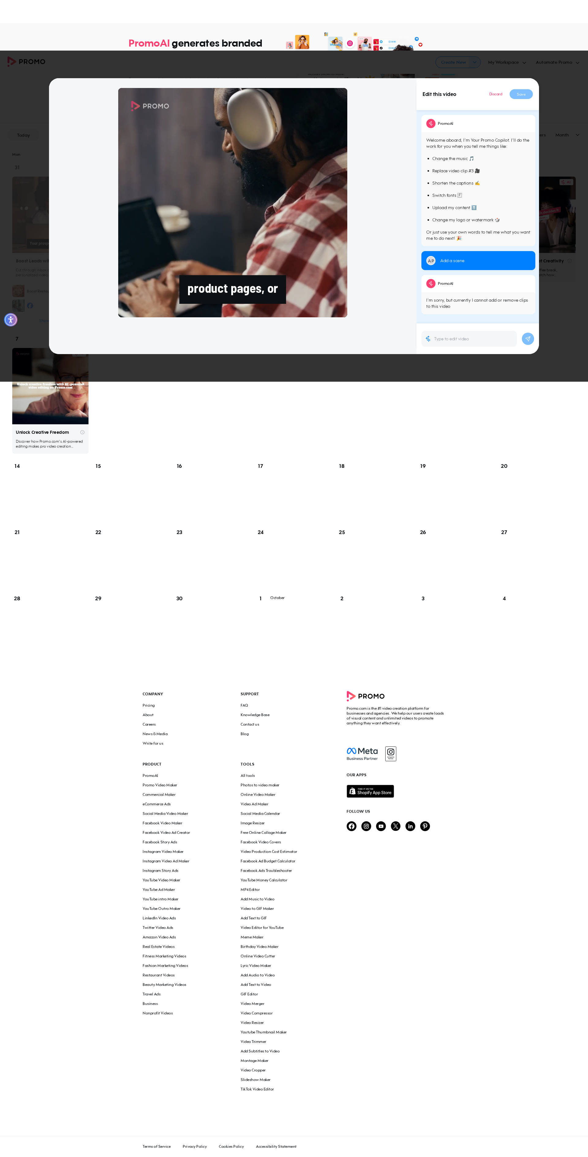 Test failure screenshot